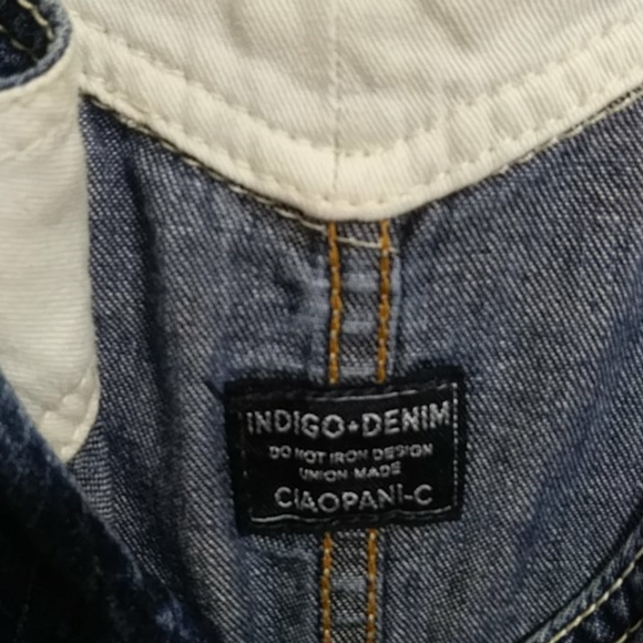 EUC Indigo*Denim Ciaopani-c Overalls - Picture 6 of 9